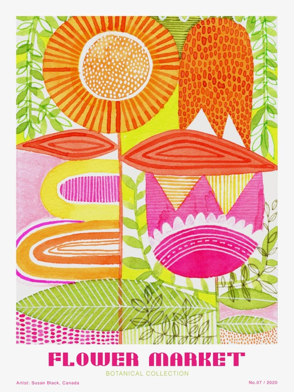 SUSAN BLACK - FLOWER MARKET - BOTANICAL GARDEN 07