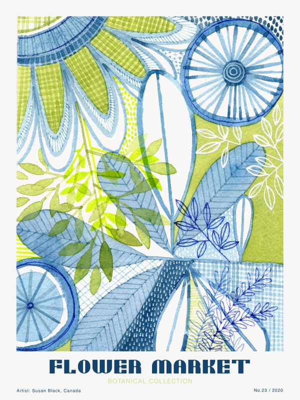 SUSAN BLACK - FLOWER MARKET - BOTANICAL GARDEN 23