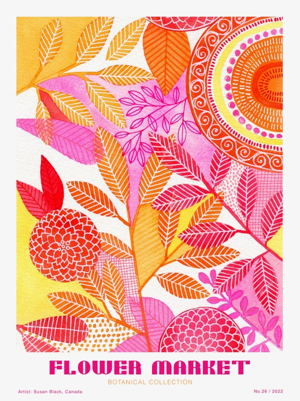 SUSAN BLACK - FLOWER MARKET - BOTANICAL GARDEN 26