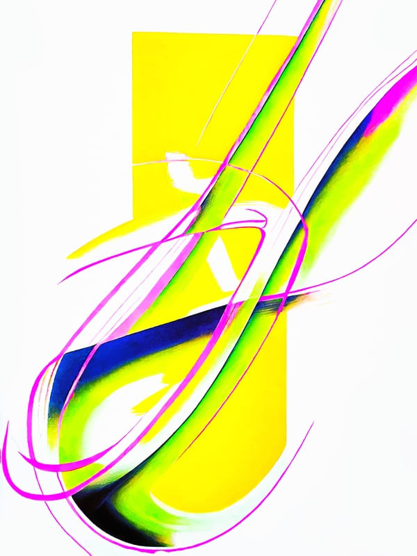 NEON ABSTRATO 11 BY AI
