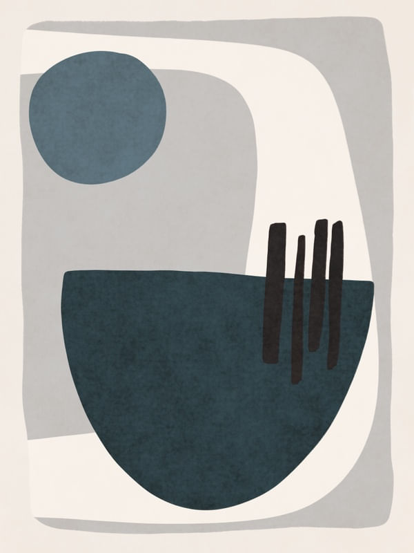 ABSTRACT MINIMALIST SHAPES 02C