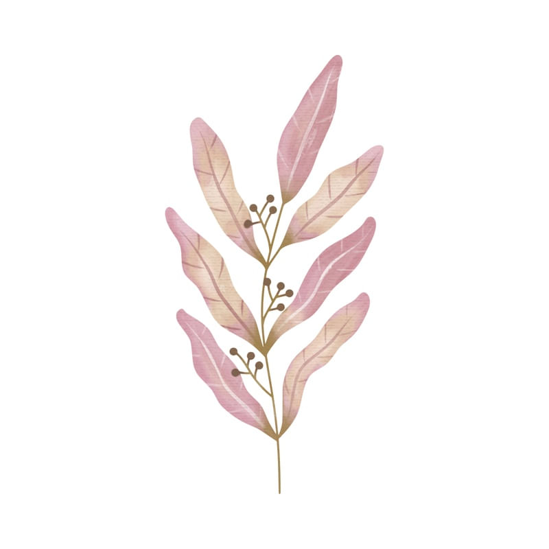 FOLHA ROSE MINIMALISTA 02