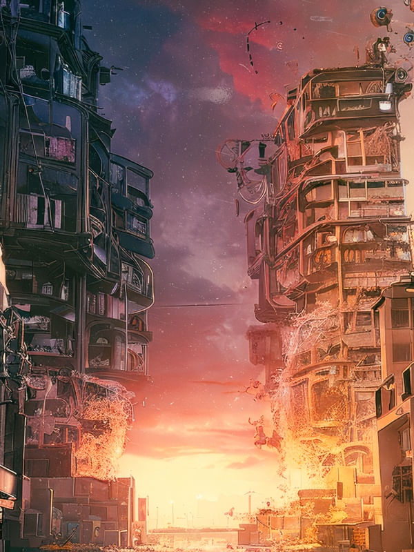 O CREPÚSCULO DA HUMANIDADE II - BY AI