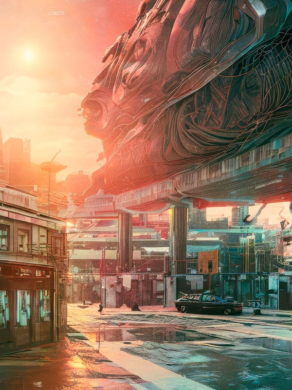 O CREPÚSCULO DA HUMANIDADE IV - BY AI