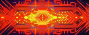 NEON TRIBAL 07 BY AI