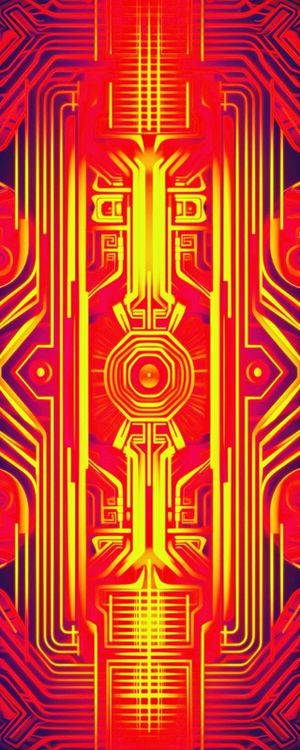 NEON TRIBAL 15 BY AI