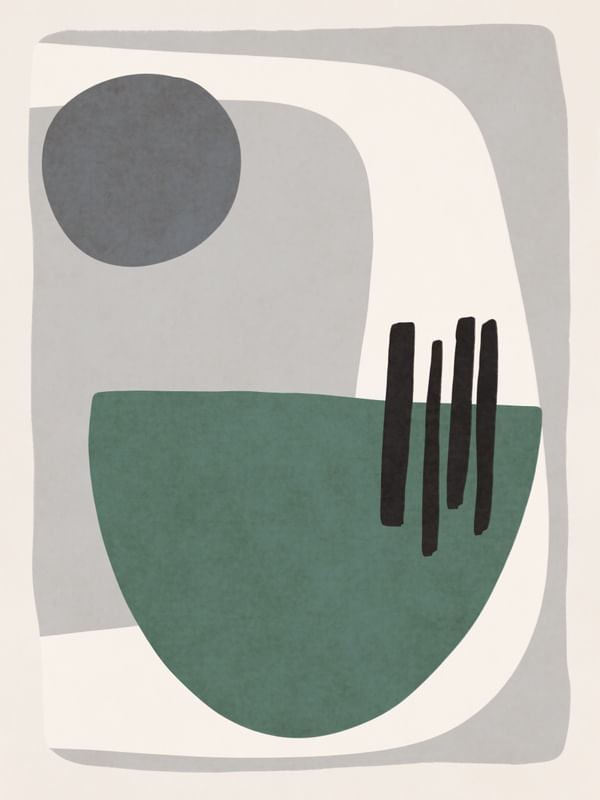 ABSTRACT MINIMALIST SHAPES 01B
