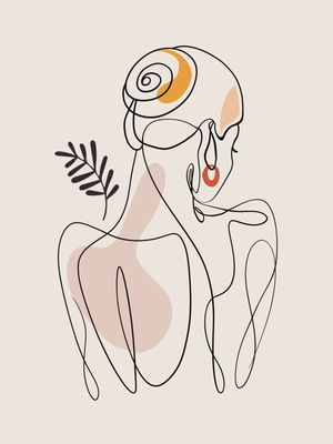 EMEL TUNABOYLU - LINE ART POSE