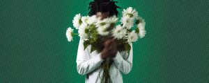 HOMEM COM FLORES 11 BY AI