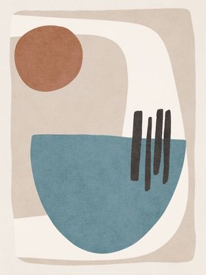 ABSTRACT MINIMALIST SHAPES 02D
