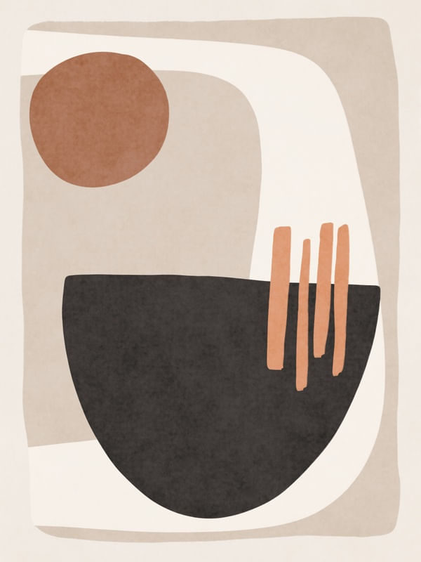 ABSTRACT MINIMALIST SHAPES 02P