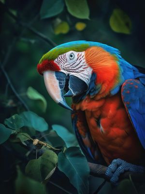 ARARA NA FLORESTA 06 BY AI