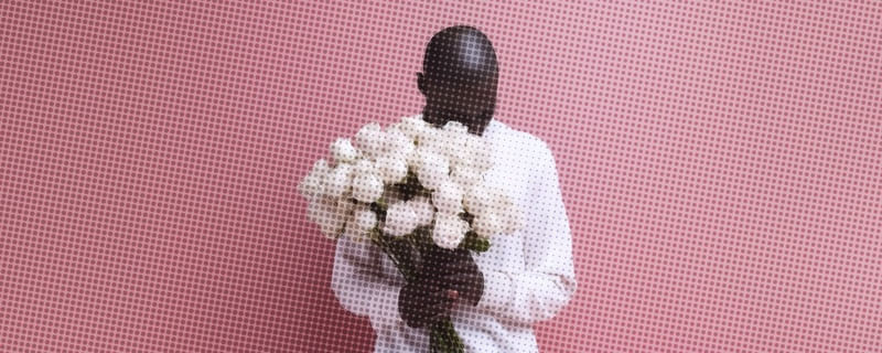 HOMEM COM FLORES 16 BY AI