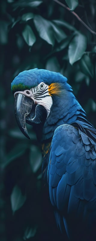 ARARA NA FLORESTA 07 BY AI