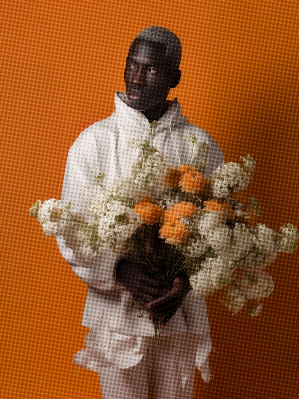 HOMEM COM FLORES 19 BY AI