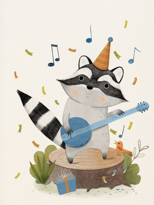 JUDITH LOSKE - MUSICAL RACCOON