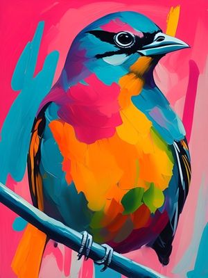 BIRD COLLOR 01 BY AI