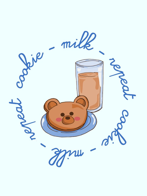 COOKIE - MILK - REPEAT