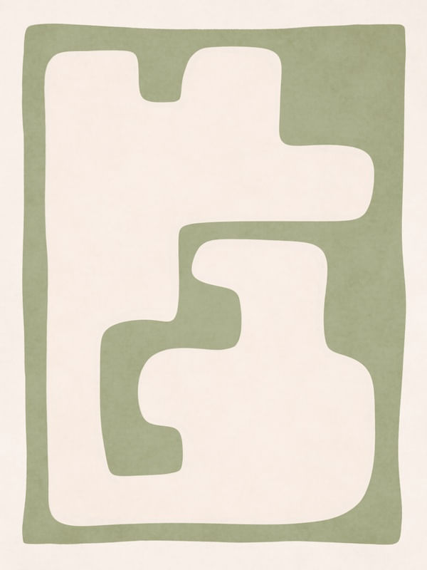 MINIMALIST ART - GREENISH