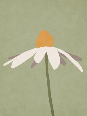MINIMALIST FLOWER - GREENISH