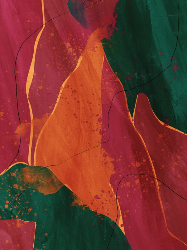 MAGENTA ABSTRACT BY TAS