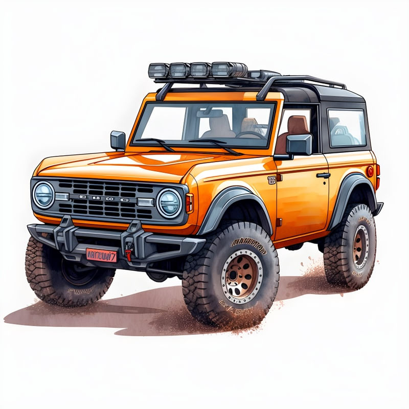 BRONCO AMARELO BY AI