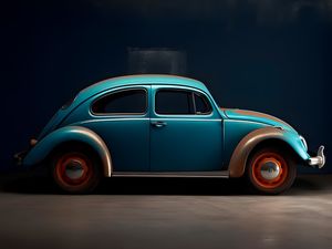 FUSCA AZUL BY AI