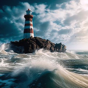 LA TORMENTA 1 - TEMPESTADE NO FAROL BY AI