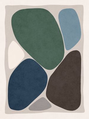 ORGANIC ABSTRACT SHAPES - BG02