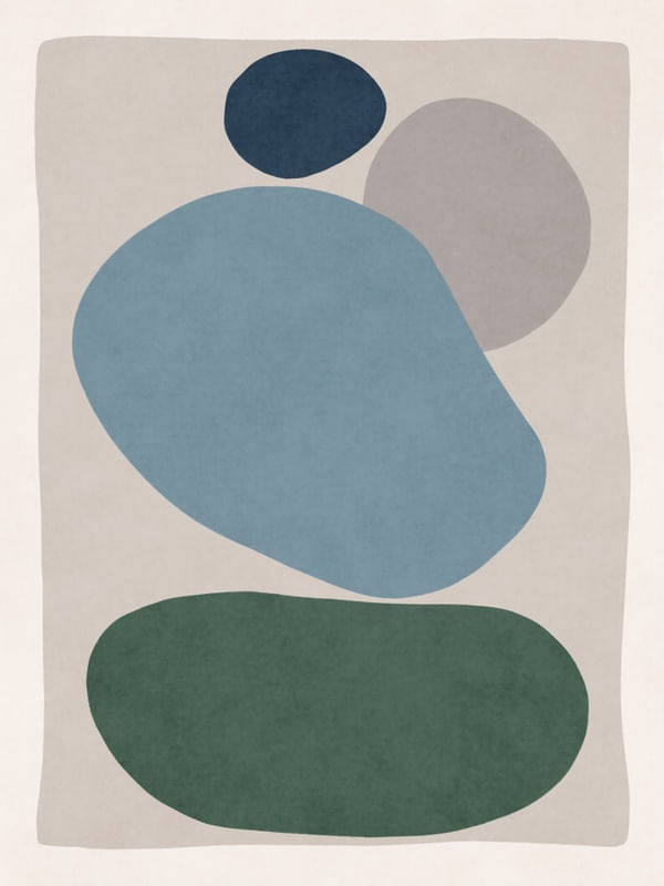 ORGANIC ABSTRACT SHAPES - BG03