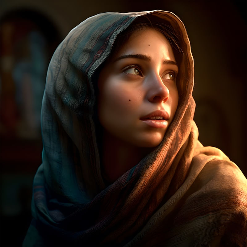 LADY MADONNA BY AI