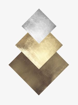 COLAGEM GEOMÉTRICA METÁLICA 03