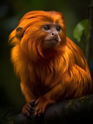 MICO LEÃO DOURADO BY AI