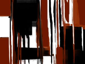 ABSTRATO INTERROGAÇÕES ARTISTA GLORIA RIMES