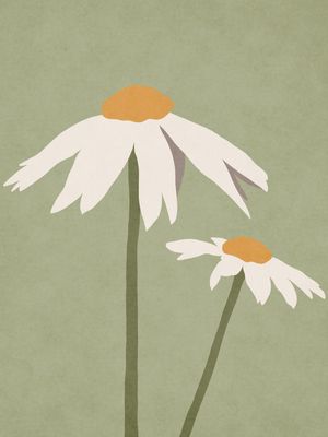 MINIMALIST FLOWERS - GREENISH