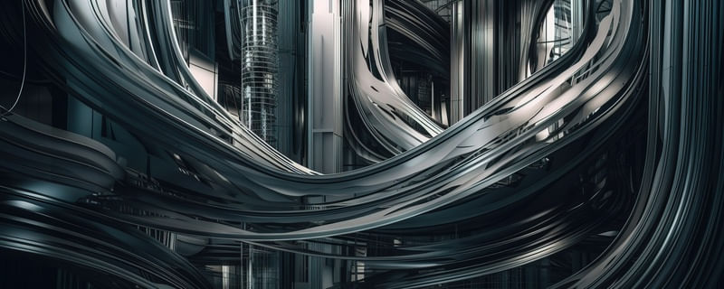 ARQUITETURA ABSTRATA HIGH TECH - BY AI