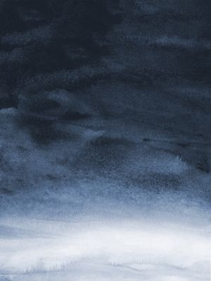 QUADRO AZUL AQUARELA