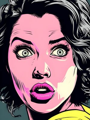 MULHER POP BY AI