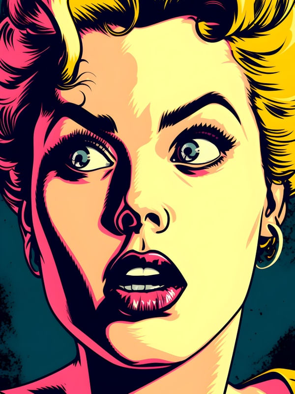 MULHER COMICS STYLE BY AI