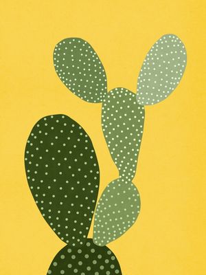 BOTÂNICO CACTOS AQUARELA 11
