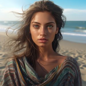 MORENA ROSA PRAIA PRINCE BY AI