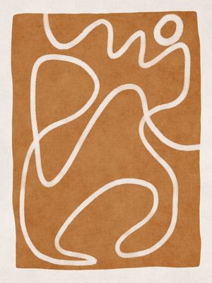 MINIMALIST ABSTRACT ART - GOLDEN 03