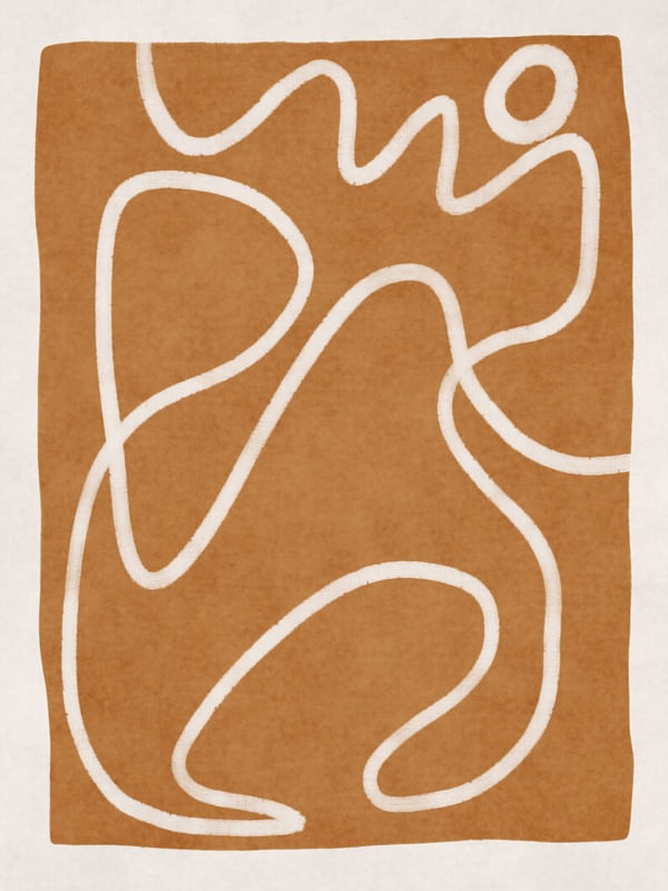 MINIMALIST ABSTRACT ART - GOLDEN 03