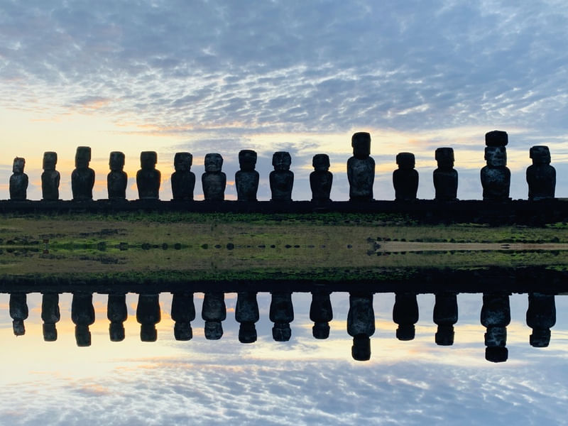 REFLEXO DE MOAIS