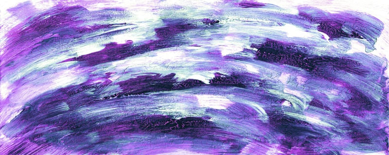 AQUIESCENCE 4 TOLET ROXO PANO - ABSTRATO ONDAS COLORIDO TEXTURIZADO PINCELADAS PINTURA