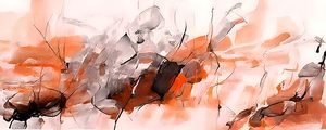 WABI-SABI TONS TERROSOS - ABSTRACT ART - 102BA-PH BY AI