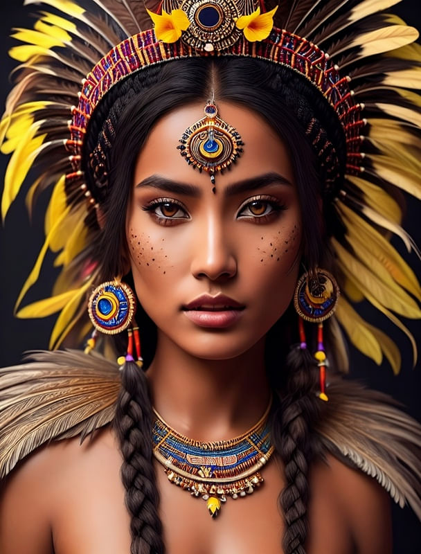 ÍNDIA LINDA BY AI