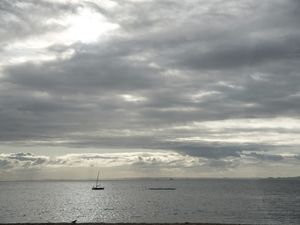 POR DO SOL MAR BARCO MARINA