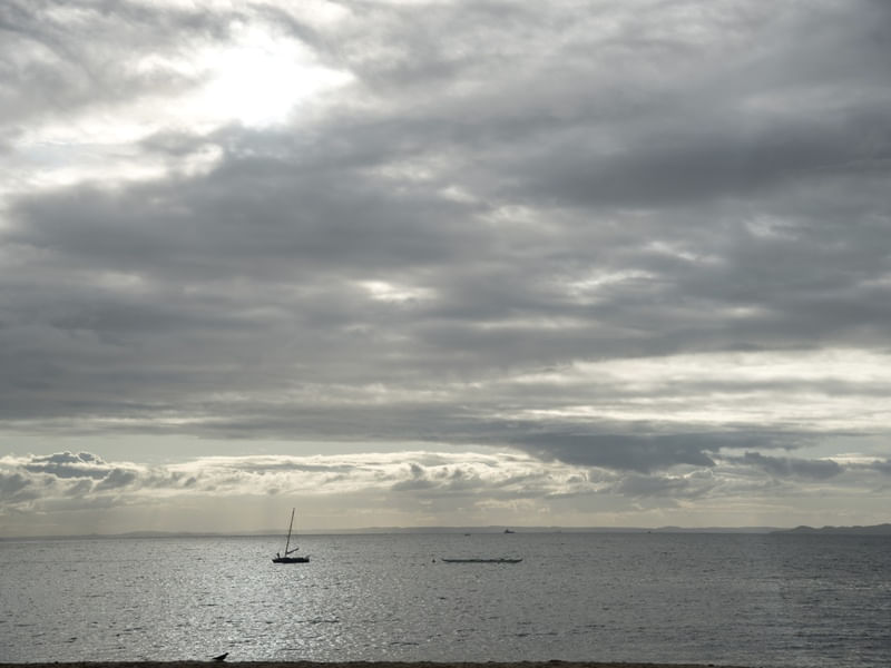 POR DO SOL MAR BARCO MARINA