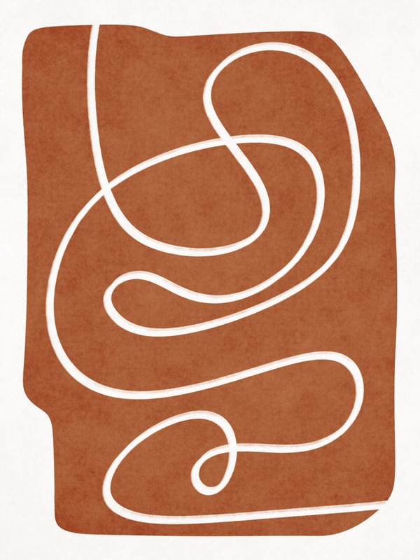 MINIMALIST ABSTRACT LINE - T01
